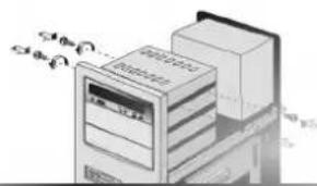 LG CED8083B - Montage du lecteur/graveur - 3