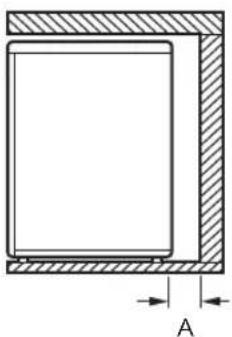 LG W4WV75961 - Posizione di installmente - 1