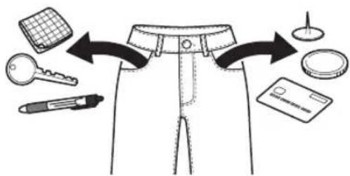 LG W4WV75961 - Überprüfen der Wäsche vor dem Beladen - 1