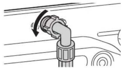 LG W4WV75961 - Reinigung des Filters am Wasserzulauf - 1