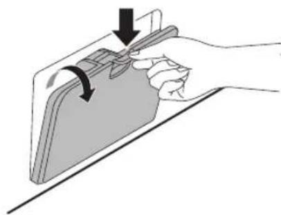 LG W4WV75961 - Reinigen des Abflusspumpenfilters und Durchführung einer Notentwasserung - 1