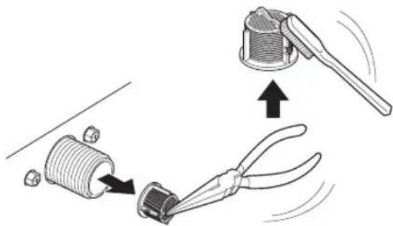 LG W4WV75961 - Nettoyage du filtre d'entrée d'eau - 2