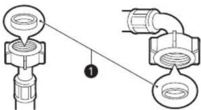 LG W4WV75961 - Contrôler le joint en caoutchouc - 1