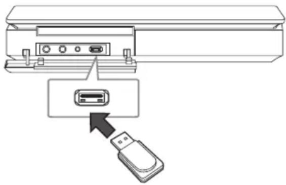 LG LHD756W - Connexion USB - 1