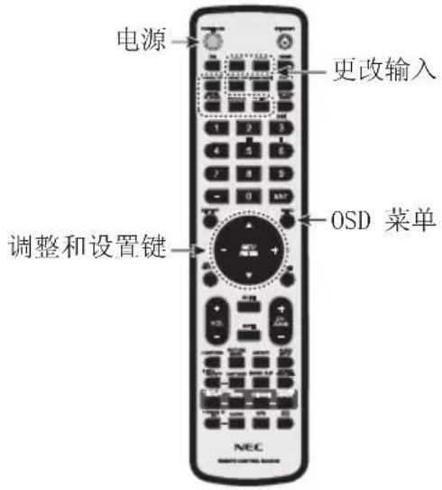 NEC MultiSync ME651 - 打开显示器和外部设备的电源 - 2