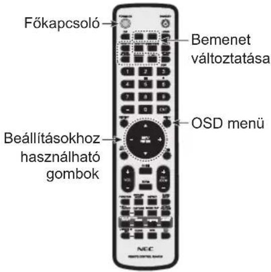 NEC MultiSync ME651 - A kábelre vonatkozó információk - 2