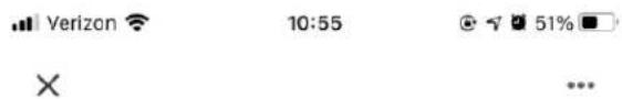 Verizon 10:55 51% × ...