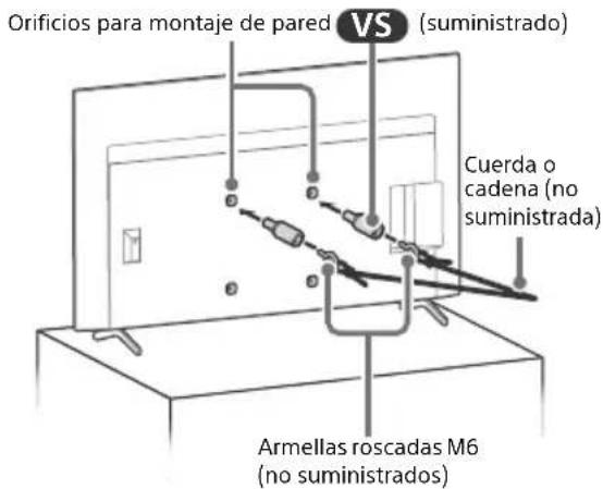 SONY Bravia KD75X85KP - Medidas recomendadas para la instalacion del TV - 4