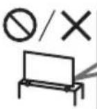SONY Bravia KD75X85KP - Preventing the TV from Toppling - 2
