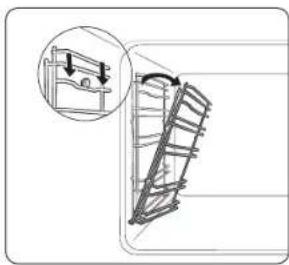 SAMSUNG NV7B41207AS - Πλαϊνά ράφια (μόνο για συγκεκριμένα μοντέλα) - 1