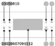 SAMSUNG NV7B41207AS - Painel de controlo - 2