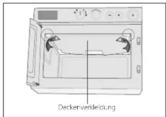 SAMSUNG MJ26A6091AT - REINIGEN DER DECKENVERKLEIDUNG - 1