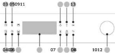 SAMSUNG NV7B44403AB - Bedienfeld - 2
