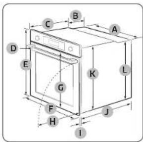 SAMSUNG NV7B41301AK - Cabinet mount - 1