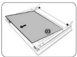 SAMSUNG NV7B5750TAK - Vidro da porta - 4