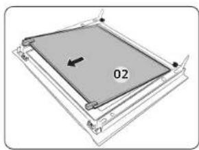SAMSUNG NV7B44403AW - Staklo vratima - 3