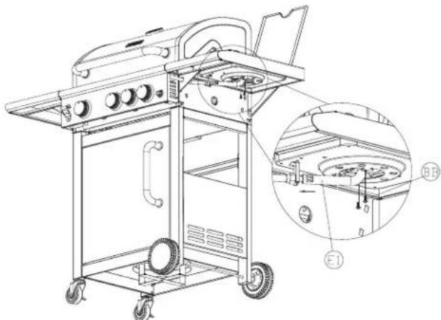 TEKA BBQ 3100 G - Montagem do grelhador - 20
