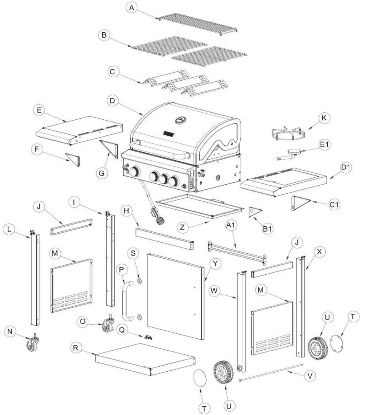 TEKA BBQ 3100 G - 1