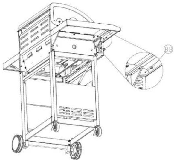 TEKA BBQ 3100 G - Assembling the barbecue - 20