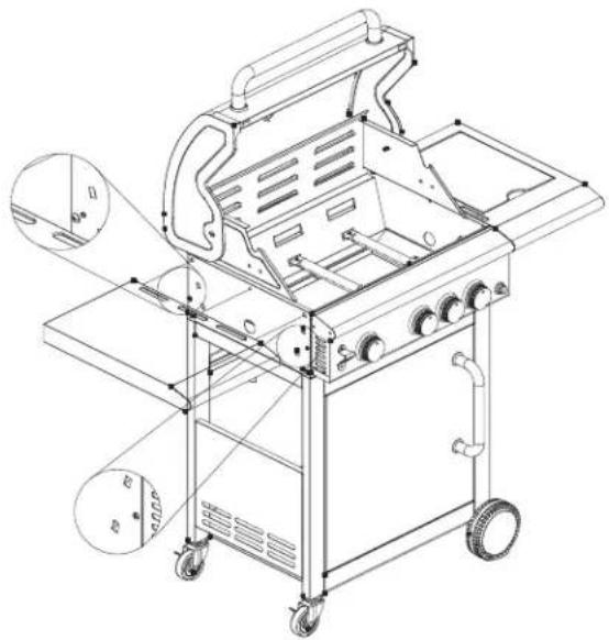 TEKA BBQ 3100 G - Montaje de la barbacoa - 17