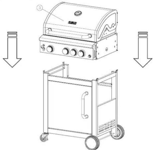 TEKA BBQ 3100 G - Montagem do grelhador - 11