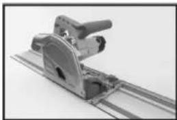 Holzmann TAS165 - Utilisation avec rail de guidage - 1