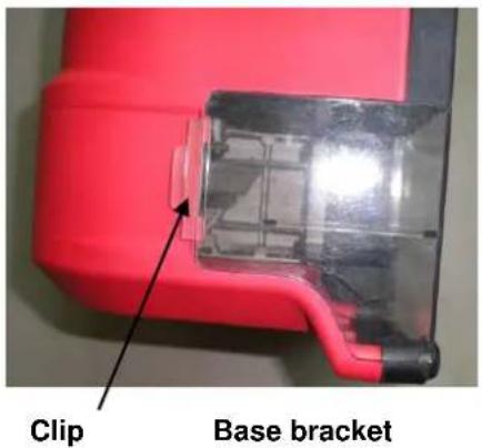 Holzmann BSG13E - Remove sanding dust cover - 1