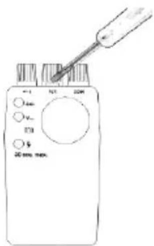 Testboy 20 Plus - Changing the batteries - 2