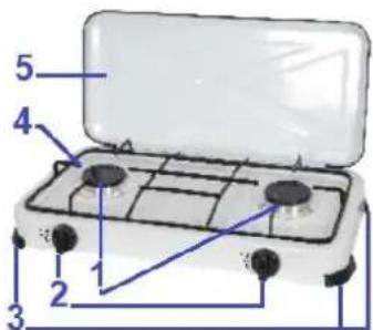 RIBIMEX PRF350 - Elenco componenti - 1