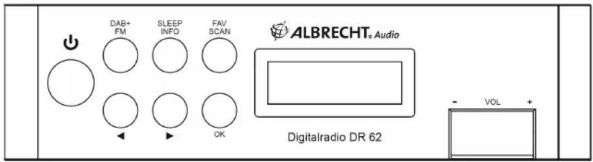 ALBRECHT DR 62 - Bedienelemente - 1