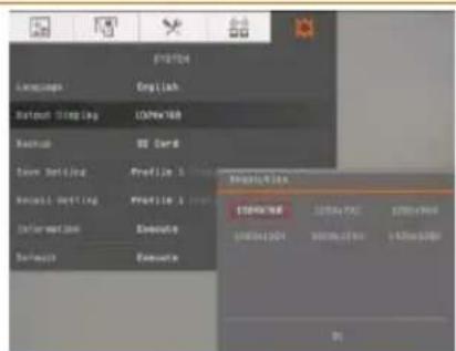 AVer AVerVision F70W - Langue - 1