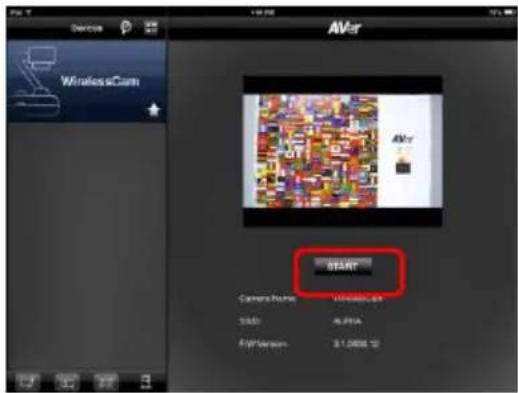 AVer AVerVision F70W - Connexion du F70W à une tablette - 3