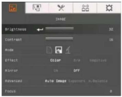AVer AVerVision F70W - Navigation dans le menu et les sous-menus - 1