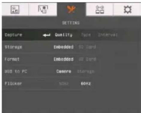 AVer AVerVision F70W - MENU OSD (On screen display, affichage sur l'écran) - 4