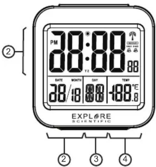 Explore Scientific RDC 1008 - LCD-SCHERM - 4