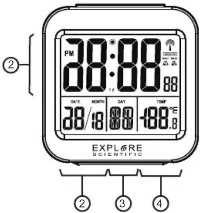 Explore Scientific RDC 1008 - DISPLAY LCD - 4