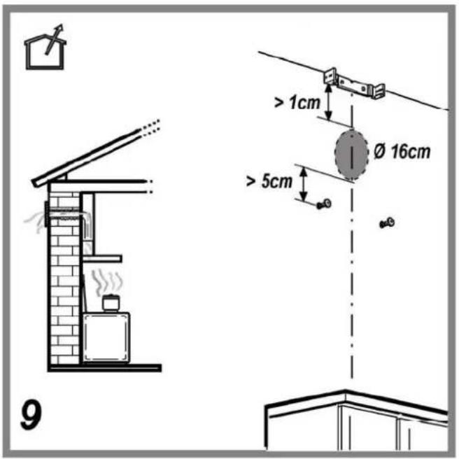 9 > 1cm Ø 16cm > 5cm