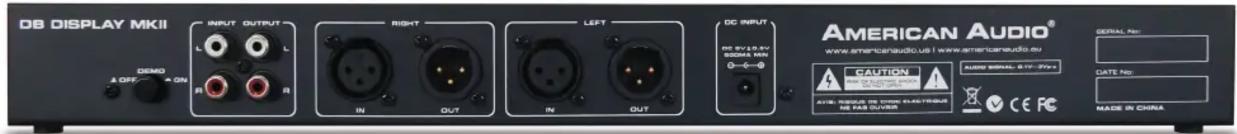 American Audio DB Display MKII - AMERICAN AUDIO dB-Display MKII - 2