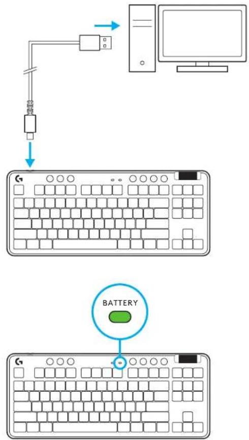 LOGITECH G715 - CHARGE DE VOTRE CLAVIER - 1