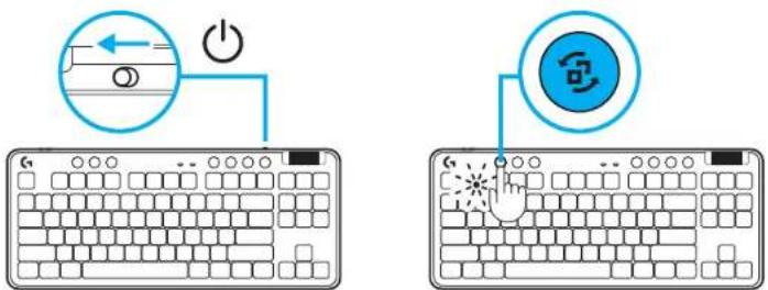 LOGITECH G715 - PÄRSLËGŠANÄS STARP BEZVADU "LIGHTSPEED" UN BLUETOOTH® IERİCËM - 2