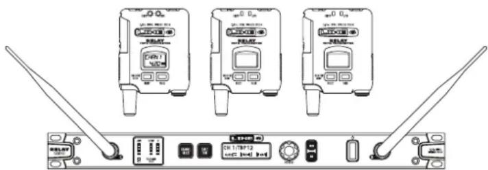 LINE 6 Relay G90 - Systemes avec plusieurs émetteurs/récepteurs - 2