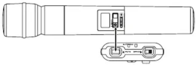 LINE 6 XDV55L - RéGLAGE DES AUTRES FONCTIONS DE L'ÉMETTEUR Verrouillage, déverrouillage et coupure de l'émetteur - 1