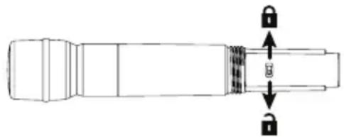 LINE 6 XDV55L - RéGLAGE DES AUTRES FONCTIONS DE L'ÉMETTEUR Verrouillage, déverrouillage et coupure de l'émetteur - 2