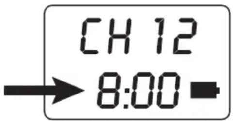 LINE 6 XDV55HS - Fonctions d'affichage de l'autonomie des piles - 1
