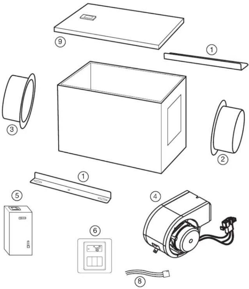 Air King MQFAM - REPLACEMENT PARTS DIAGRAM - 2