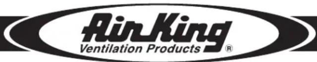 Air King MQFAM - IMPORTANT INSTRUCTIONS - OPERATING MANUAL - 1