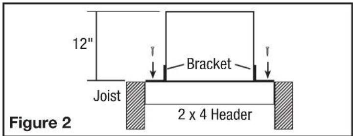 Air King QFAMD - Mounting the Fan - 2