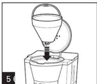 HAMILTON BEACH 46899A - Cómo Preparar Café Helado (Sólo para modelos con Garrafa Térmica) - 6