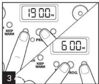 HAMILTON BEACH 46899A - Programmation de l'infusion automatique - 3