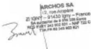 ARCHOS T70 - Déclaration de conformité - 1